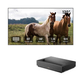 Formovie Cinema Edge 4K UST Laser Projector+Winways 4/8K UST Throw ALR Fresnel Screen - Formovies
