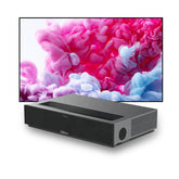 120 INCH  Formovie Theater Premium Laser 4K TV Ultra Short Throw Projector+Winways UST Throw ALR Fresnel Screen