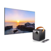 Formovie Mini Projector Dice+Fscreen Medium Throw ALR 100'' Fixed Frame Fresnel Screen - Formovies