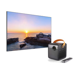 Formovie Mini Projector Dice+Fscreen Medium Throw ALR 100'' Fixed Frame Fresnel Screen - Formovies