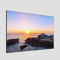 Formovie Mini Projector Dice+Fscreen Medium Throw ALR 100'' Fixed Frame Fresnel Screen - Formovies