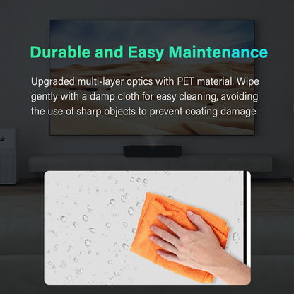 Winways ALR Rollable Fresnel Screen Self Adhesive Magnetic Sheet Set - Formovies