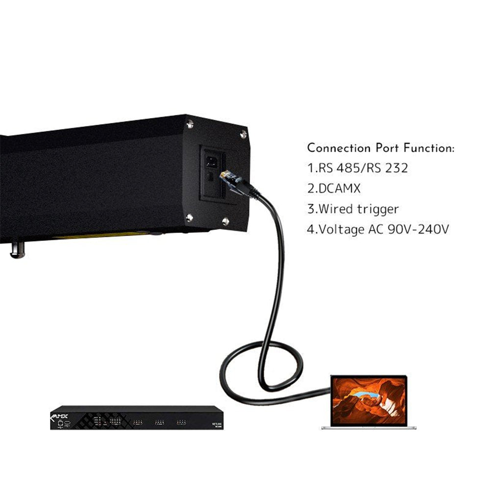 ScreenPro Motorized Laser TV Screen For Ultra Short Throw Projectors-AJ - Formovies
