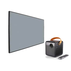 Formovie Mini Projector Dice+Fscreen Medium Throw ALR 100'' Fixed Frame Fresnel Screen